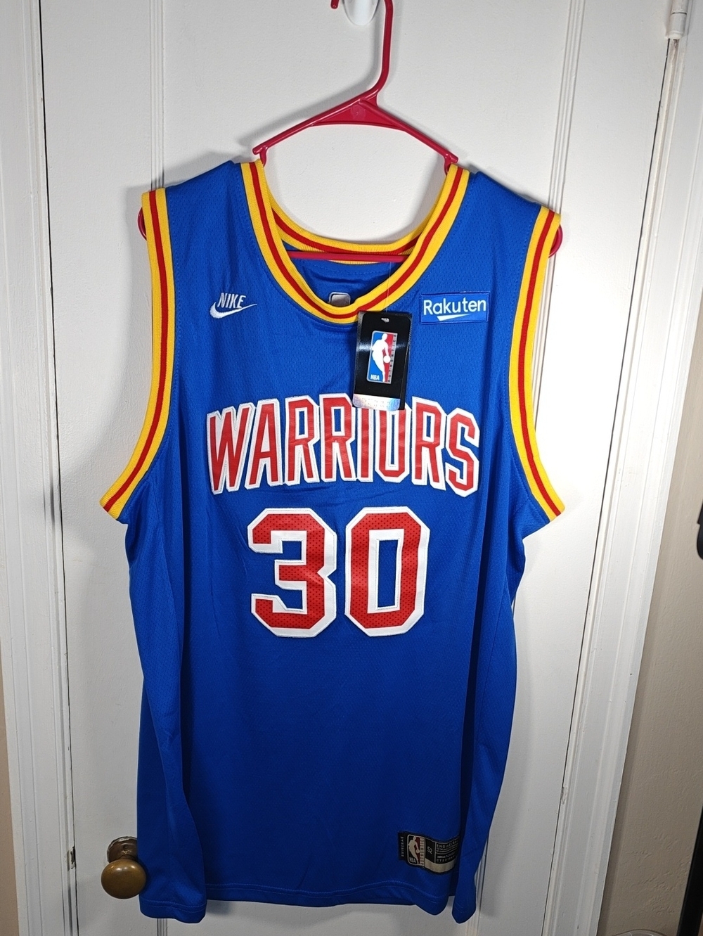 NWT Golden State Warriors Stephen Curry #30 Nike Classic Edition Swingman